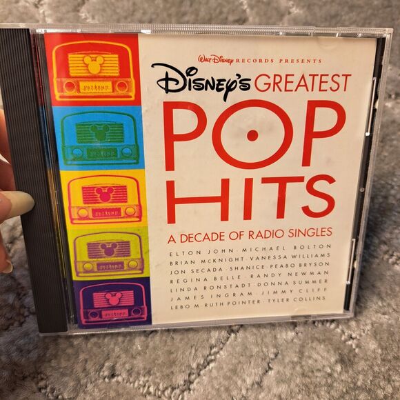 Various Artists : Disneys Greatest Pop Hits: A Decade Of Radio Singles CD 1998 - Picture 2 of 5
